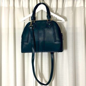 Deep Forrest Green Handbag with Strap